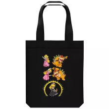 Shopper (Tote Bag) aus Bio-Baumwolle Videospiel-Parodien