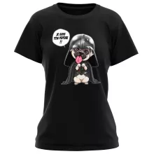 T-shirt Femme Dark Vadog « Je suis ton pépère... !! » – Parodie Star Wars