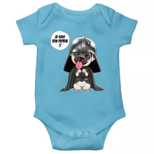 Body bébé Dark Vadog « Je suis ton pépère... !! » – Parodie Star Wars