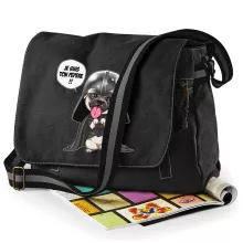 Sac à bandoulière Dark Vadog « Je suis ton pépère... !! » – Parodie Star Wars