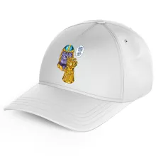 Casquette Enfant « Une menace (pas) très sérieuse... » – Parodie Thanos