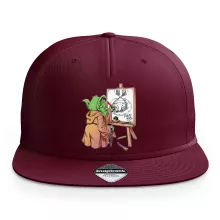 Casquette Eiichiro Yoda « Du dessin, il est le maître ! » – Parodie One Piece