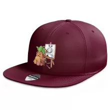 Casquette Eiichiro Yoda « Du dessin, il est le maître ! » – Parodie One Piece