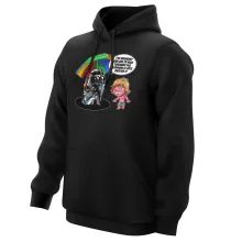 Sweat à capuche Luke Skywalker « Le pouvoir du côté Obscur... » – Parodie Star Wars