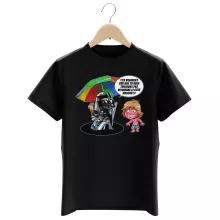 T-shirt Enfant Luke Skywalker « Le pouvoir du côté Obscur... » – Parodie Star Wars