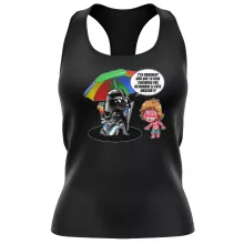 Débardeur Femme Luke Skywalker « Le pouvoir du côté Obscur... » – Parodie Star Wars