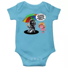 Body bébé Luke Skywalker « Le pouvoir du côté Obscur... » – Parodie Star Wars