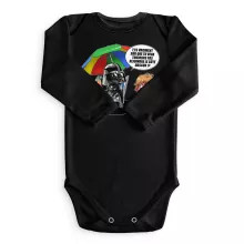 Body bébé manches longues Luke Skywalker « Le pouvoir du côté Obscur... » – Parodie Star Wars