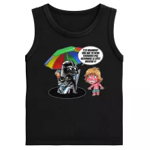 Débardeurs Enfants Luke Skywalker « Le pouvoir du côté Obscur... » – Parodie Star Wars