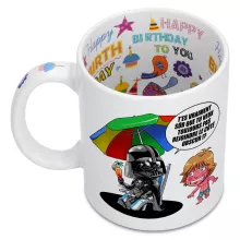 Mug Luke Skywalker « Le pouvoir du côté Obscur... » – Parodie Star Wars