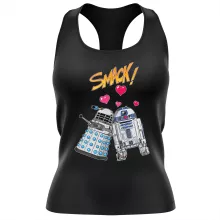 Canotta da Donna R2-D2 X Dalek – Parodia dei Star Wars