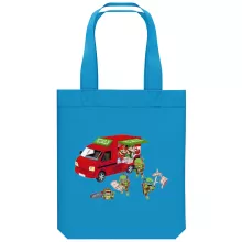 Borsa Tote Bag in cotone organico Videogiochi Parodie