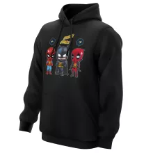 Sweat à capuche Batman « Un léger problème de conception au niveau du masque... » – Parodie Deadpool