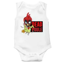 Body bébé « Dead Poule » – Parodie Deadpool