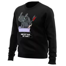 Pull Krokmou « Quand faut y aller... Faut y aller !! » – Parodie Dragons