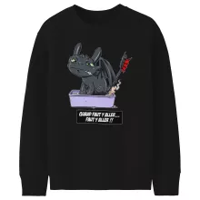 Pull Enfant Krokmou « Quand faut y aller... Faut y aller !! » – Parodie Dragons