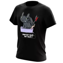 T-shirt Krokmou « Quand faut y aller... Faut y aller !! » – Parodie Dragons