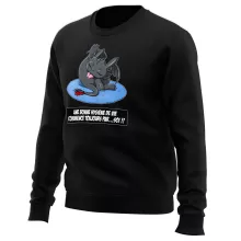 Pull Krokmou « Une bonne hygiène de vie commence toujours par...soi ! » – Parodie Dragons