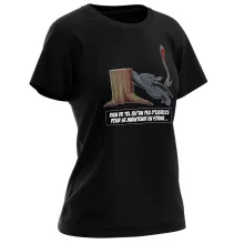 T-shirt Femme Krokmou « Rien de tel qu'un peu d'exercice pour se maintenir en forme... » – Parodie Dragons