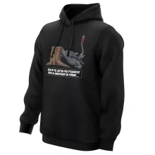 Sweat à capuche Krokmou « Rien de tel qu'un peu d'exercice pour se maintenir en forme... » – Parodie Dragons