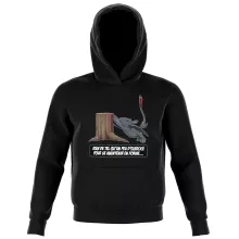 Sweat à capuche Enfant Krokmou « Rien de tel qu'un peu d'exercice pour se maintenir en forme... » – Parodie Dragons