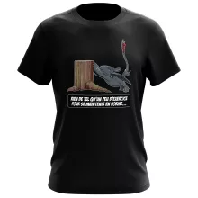 T-shirt Krokmou « Rien de tel qu'un peu d'exercice pour se maintenir en forme... » – Parodie Dragons