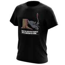 T-shirt Krokmou « Rien de tel qu'un peu d'exercice pour se maintenir en forme... » – Parodie Dragons