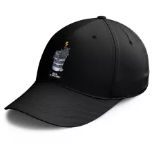 Casquette Krokmou « J'peux pas... J'ai trop la flemme ! » – Parodie Dragons