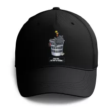 Casquette Krokmou « J'peux pas... J'ai trop la flemme ! » – Parodie Dragons