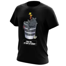 T-shirt Krokmou « J'peux pas... J'ai trop la flemme ! » – Parodie Dragons