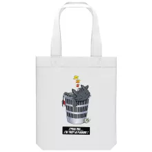 totebag Krokmou « J'peux pas... J'ai trop la flemme ! » – Parodie Dragons