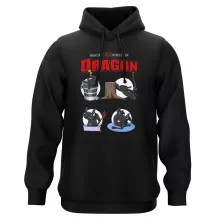Felpa con cappuccio Sdentato – Parodia dei Dragon Trainer