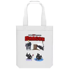 totebag Desdentao – Parodia de Cómo entrenar a tu dragón
