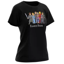 T-shirt Femme Eddard « La Famille Stark au complet ! » – Parodie Iron Man