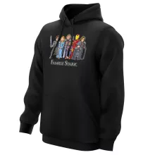 Sweat à capuche Eddard « La Famille Stark au complet ! » – Parodie Iron Man