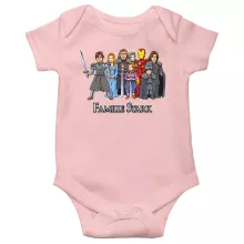 Body bébé (Filles) Eddard « La Famille Stark au complet ! » – Parodie Iron Man