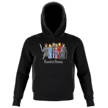 Sweat à capuche Enfant Eddard « La Famille Stark au complet ! » – Parodie Iron Man