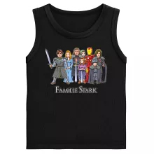 Débardeurs Enfants Eddard « La Famille Stark au complet ! » – Parodie Iron Man