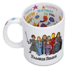 Mug Eddard « La Famille Stark au complet ! » – Parodie Iron Man