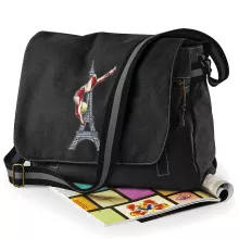 Annie Leonhart Schultertasche “Annie Leonhart und der Eiffelturm” – Parodie auf Attack on Titan