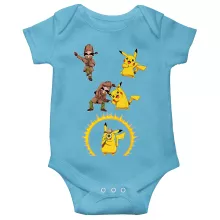 Korte mouwen Babyromper (jongen) Videospelletje Parodieën