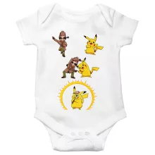 Pikachu Babyromper “Pikachu en Sherlock Holmes” – Pokémon parodie