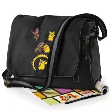 Bolso bandolera Pikachu “Pikachu y Sherlock Holmes” – Parodia de Pokémon