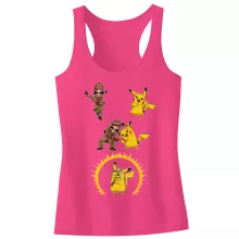Pikachu Kinderen Meisjes Tank Top “Pikachu en Sherlock Holmes” – Pokémon parodie