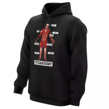 Sweat à capuche Armin « Titanantomy » – Parodie L'attaque des Titans
