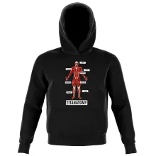 Sweat-shirts à Capuche Enfant Parodies Manga