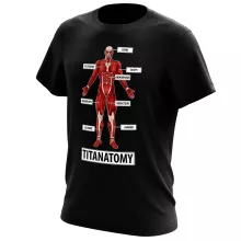 T-shirt Armin « Titanantomy » – Parodie L'attaque des Titans