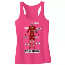 Débardeur Enfant Fille Armin « Titanantomy » – Parodie L'attaque des Titans