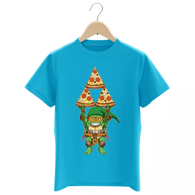 Magliette per bambini e ragazzi Paoridia Zelda Michelangelo aka Link