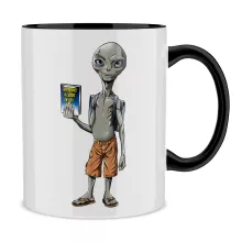 Mug Paul « Apprendre à croire en soi... » – Parodie Paul l'Alien